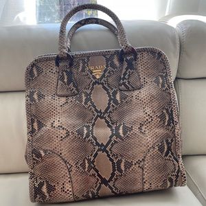Prada snake skin… like new.